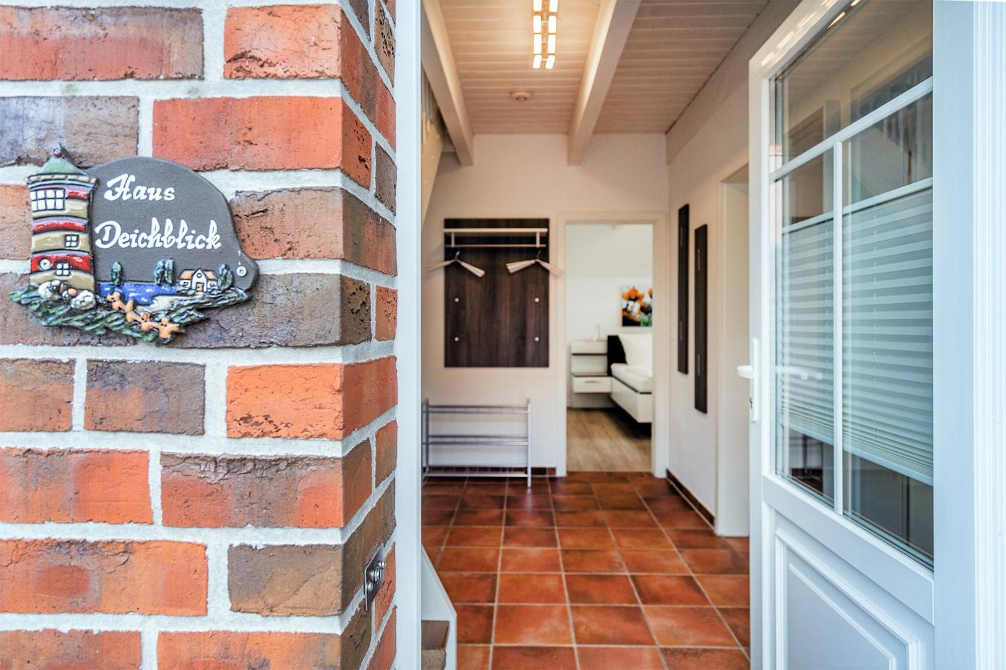 Deichblick Villa Greetsiel Exteriör bild