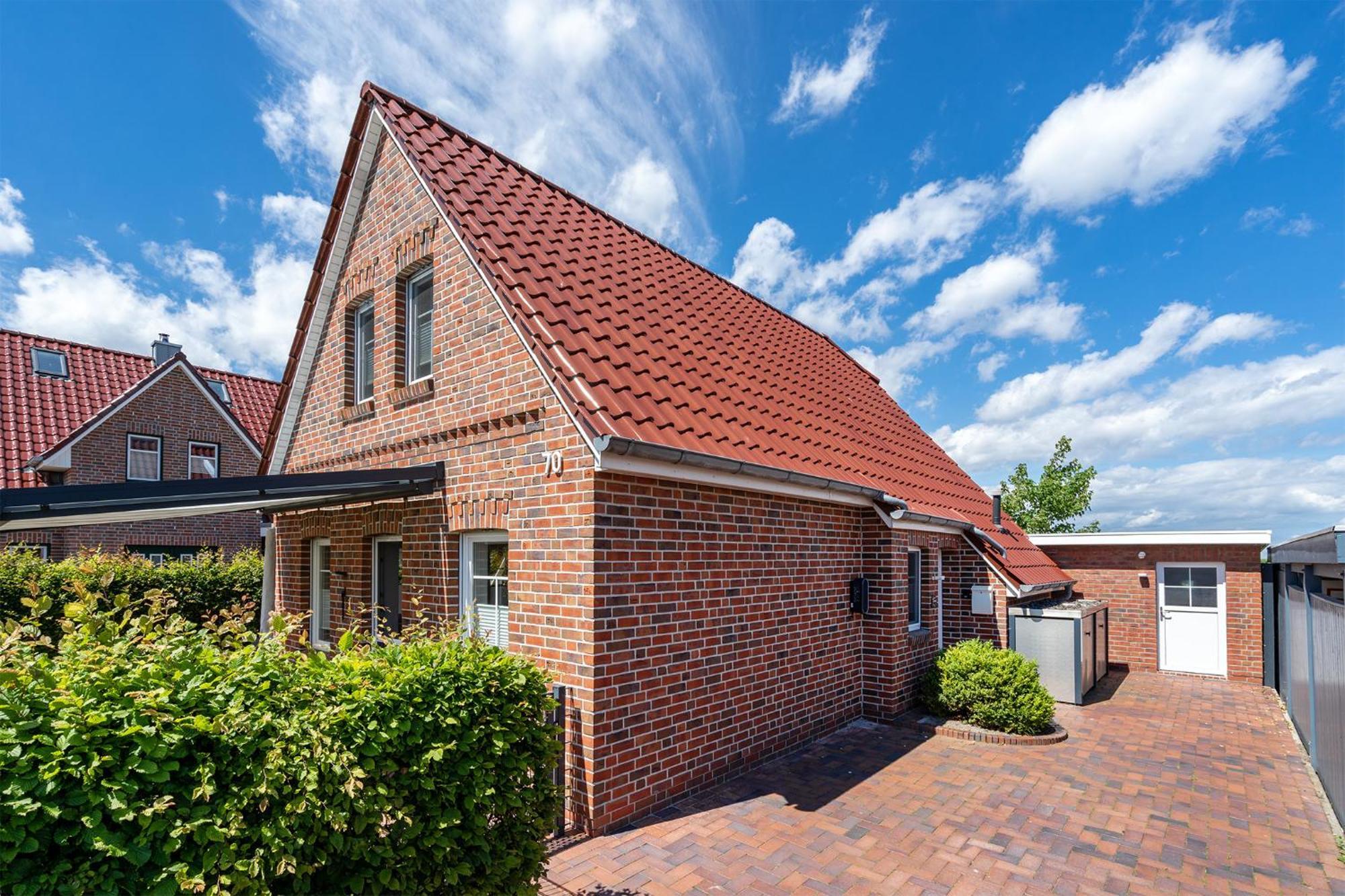 Deichblick Villa Greetsiel Exteriör bild